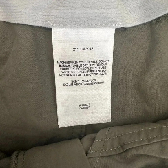 Mountain Hardwear‎ Mesa Cargo Pants Belted XL Hiking Outdoor Stretch - Picture 11 of 12